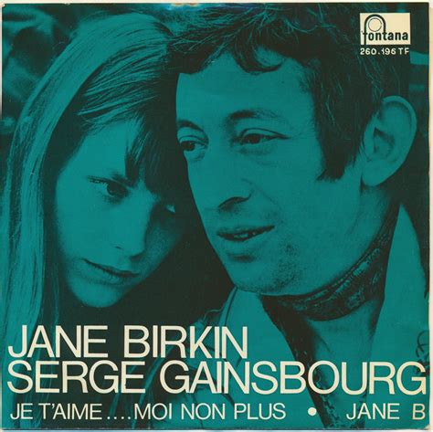 Gainsbourg Je T Aime Moi Non Plus Je t'aime moi non plus - jane b. de Serge Gainsbourg - Jane Birkin